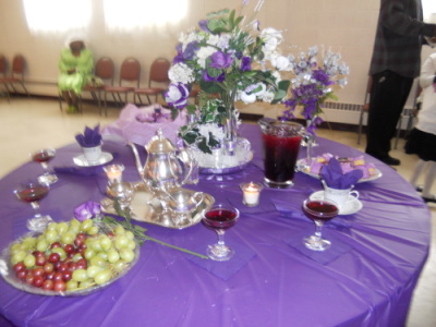 Purple Table